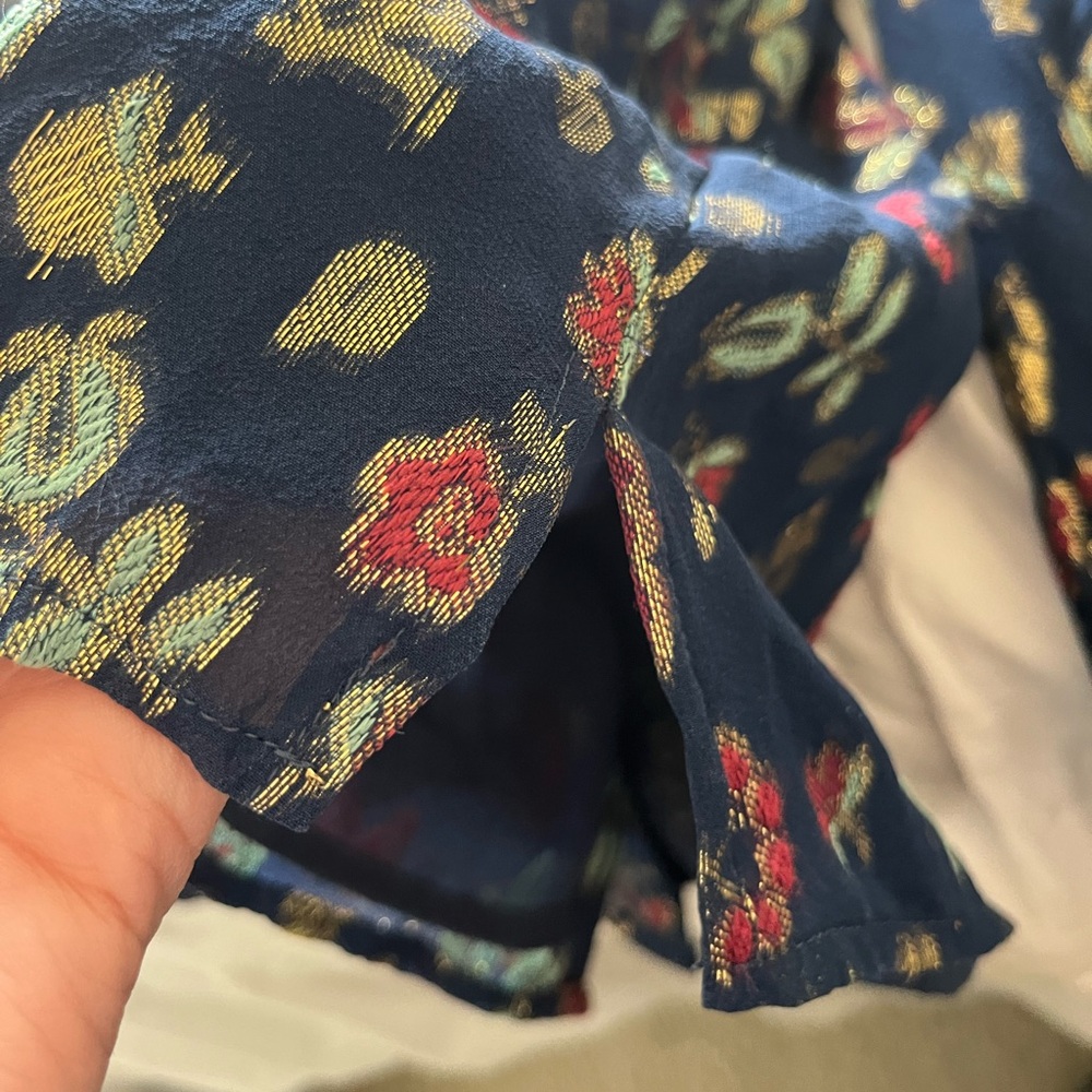 Saloni Patterned Blouse - image 8